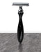 Parker 3 Piece Safety Razor 12R - Genuine Buffalo Horn Handle - New England Shaving Company