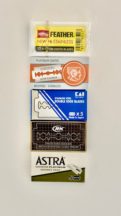Premium 35 Safety Razor Blade Sampler - New England Shaving Company