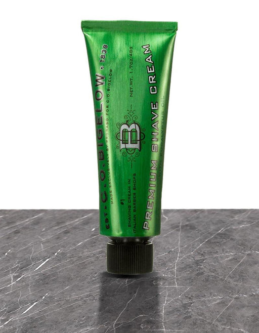 C.O. Bigelow Premium Shave Cream (48g / 1.7 oz.) - New England Shaving Company