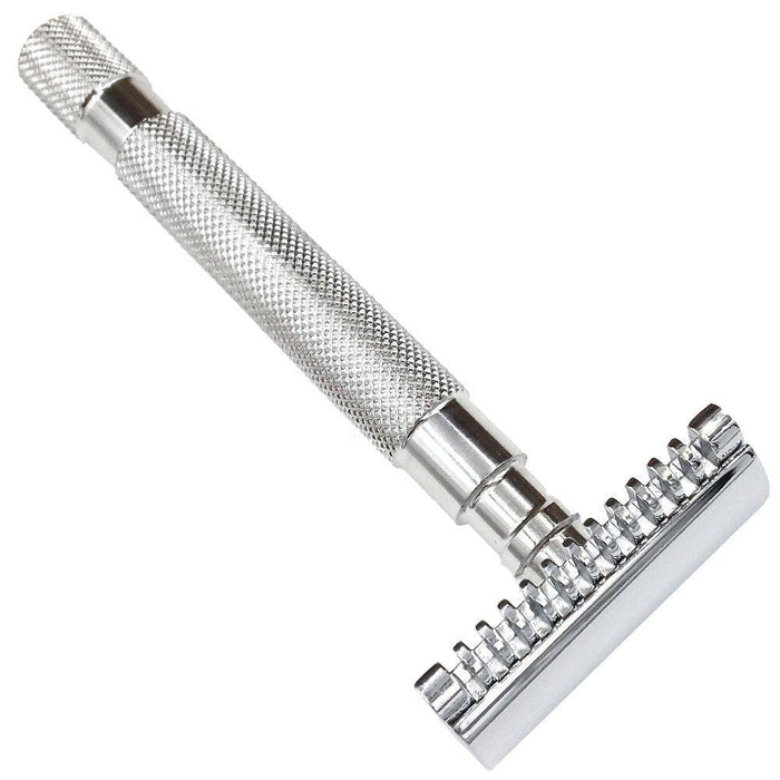 Parker - Stainless Steel Open Comb Safety Razor 68S - New England Shaving Company
