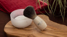 Dovo - Pure Badger Shaving Brush, Cream - New England Shaving Company