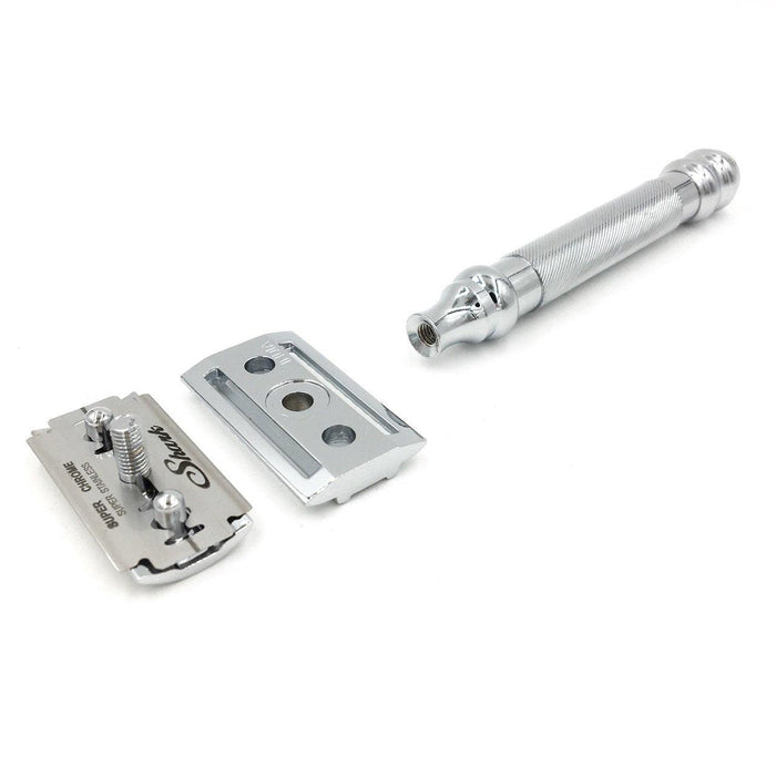 Parker - "Super Heavyweight" Safety Razor 98R - Chrome - New England Shaving Company