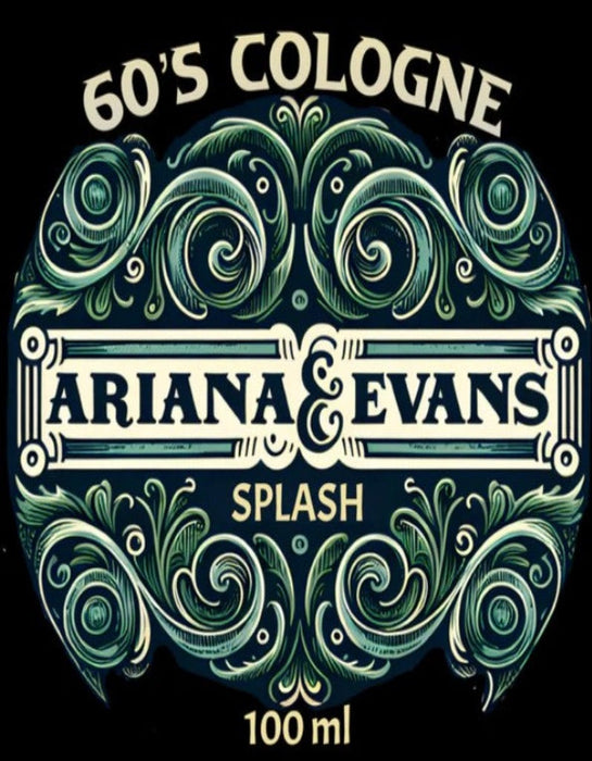 Ariana & Evans - 60’s Cologne Aftershave Splash