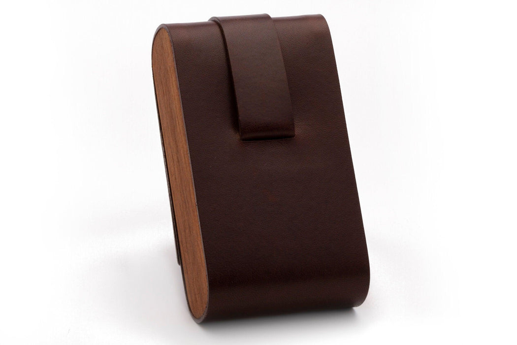 Rex Supply Co - Black Walnut Travel Case - New England Shaving Company