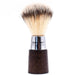 Parker - Walnut and Chrome Handle Synthetic Brush with Stand - New England Shaving Company