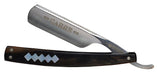 Dovo - "Carre" Straight Razor, Ebony Handle, 6/8" - New England Shaving Company