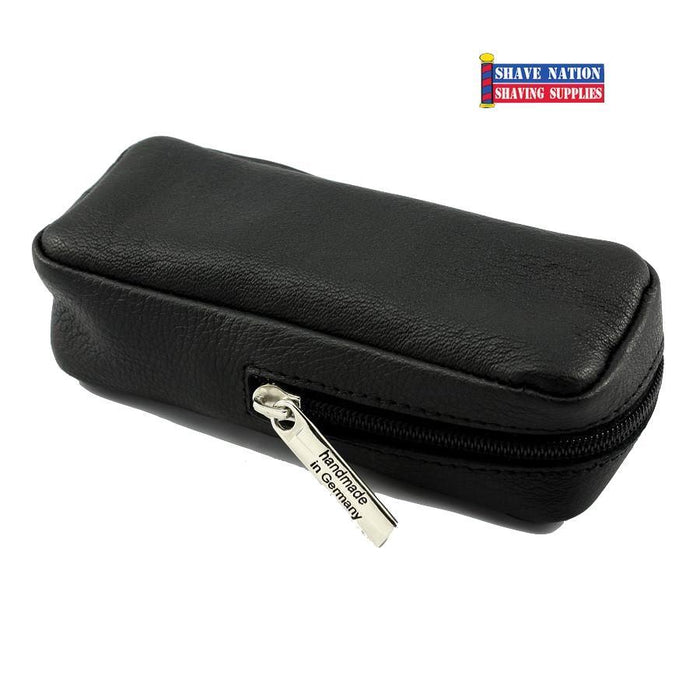 Dovo Leather Case for Merkur Safety Razor - New England Shaving Company