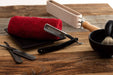 Dovo - Best Quality Straight Razor, Black Handle, 6/8" - New England Shaving Company