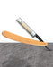 Dovo - "Black Star" Straight Razor, Brown Pakka Wood Handle, 5/8" - New England Shaving Company