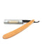 Dovo - "Black Star" Straight Razor, Brown Pakka Wood Handle, 5/8" - New England Shaving Company