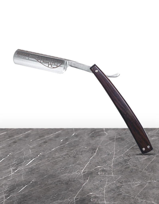 Dovo - "Master's" Straight Razor, Ebony Handle, 6/8" - New England Shaving Company