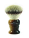 Edwin Jagger - 3EJ872SYNST English Shaving Brush, Imitation Light Horn with Synthetic Silvertip Fiber, Large - New England Shaving Company