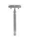 Fatip - Piccolo Original Open Comb Safety Razor, Nickel - New England Shaving Company