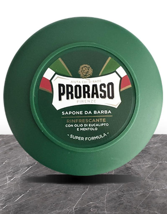 Proraso Shaving Soap: Refreshing - Green - New England Shaving Company