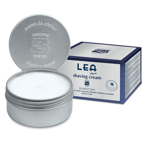 LEA - Classic Shaving Cream in Metal Tub - New England Shaving Company