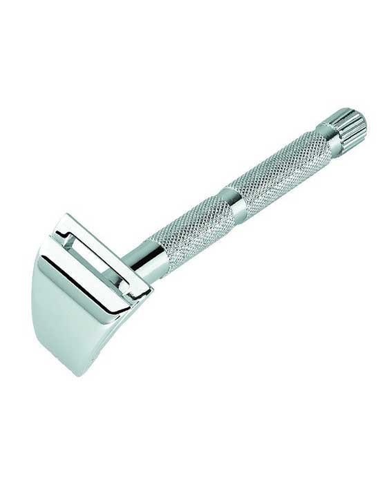 Merkur - Detailing and Moustache Razor, Chrome - New England Shaving Company