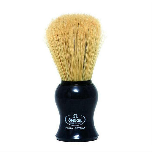 Omega - 10065 Boar Hair Shaving Brush - New England Shaving Company