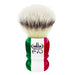 Omega - Evo Shaving Brush - Special Italian Flag - E1882 - New England Shaving Company