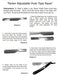 Parker - Adjustable Professional Barber Razor PTABK, Stainless Steel - New England Shaving Company