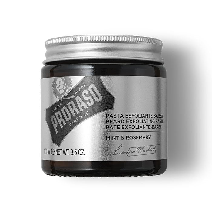 Proraso - Exfoliating Beard Paste and Facial Scrub: Mint & Rosemary