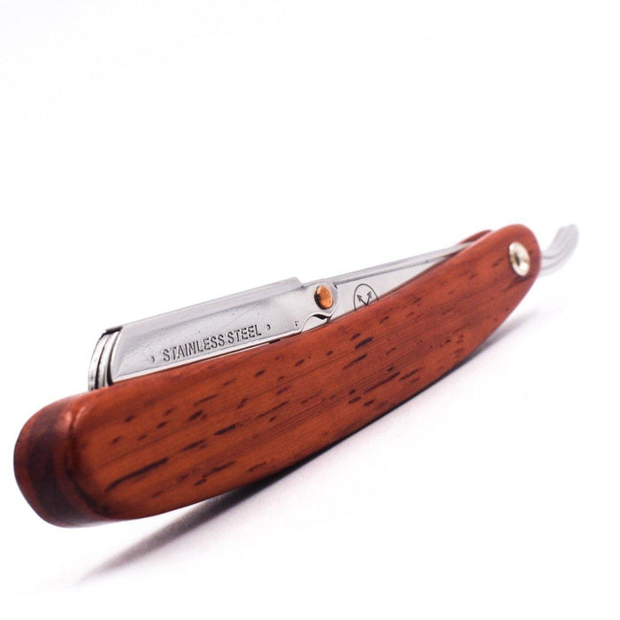 Parker - Professional Barber Razor Shavette SRRW, Rosewood Handle - New England Shaving Company
