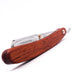 Parker - Professional Barber Razor Shavette SRRW, Rosewood Handle - New England Shaving Company