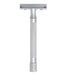 Merkur - 22C Long Handle Safety Razor, Matt Chrome Handle - New England Shaving Company