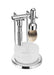Merkur - Stand for Futur Razor and Brush, Bright Chrome Finish - New England Shaving Company