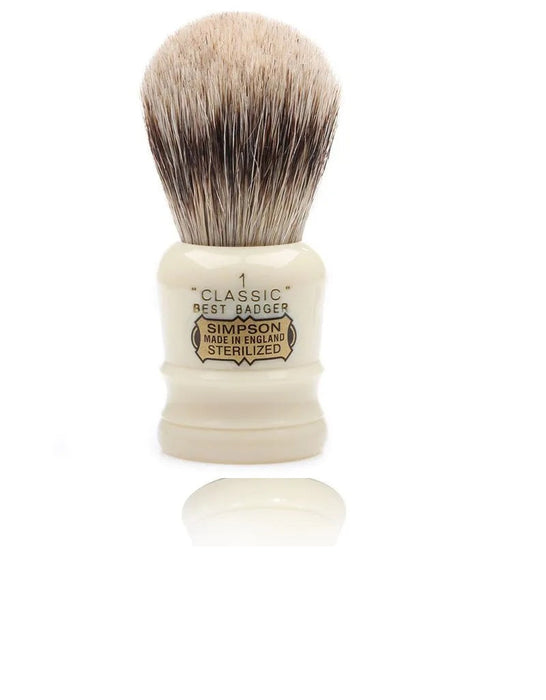 Simpson - Classic 1 Shaving Brush, Best Badger