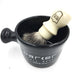 Parker - Ivory Handle Pure Badger Mug Shaving Brush with Stand - New England Shaving Company
