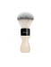 Vielong American Barber Fibersoft Synthetic Hair Shaving Brush with Ivory Black Handle - New England Shaving Company