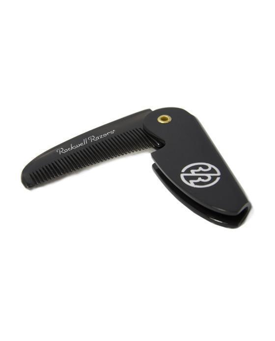 Rockwell - Folding Pocket Comb for Beard & Moustache - New England Shaving Company
