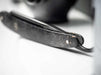 Boker - Amboina Straight Razor, Black Carbon Steel, 6/8" - New England Shaving Company