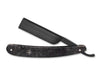 Boker - Amboina Straight Razor, Black Carbon Steel, 6/8" - New England Shaving Company