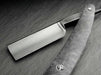 Boker - Amboina Straight Razor, Black Carbon Steel, 6/8" - New England Shaving Company