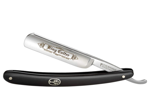Boker - King Cutter Black, Straight Razor 5/8" - New England Shaving Company