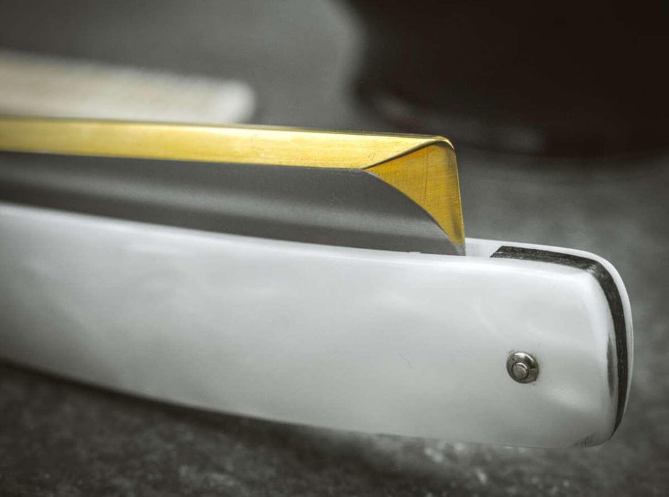 Boker - Mother of Pearl 2.0 Straight Razor, 6/8" - New England Shaving Company