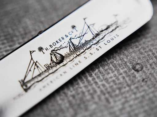 Boker - S. S. Saint Louis, Straight Razor 6/8" - New England Shaving Company