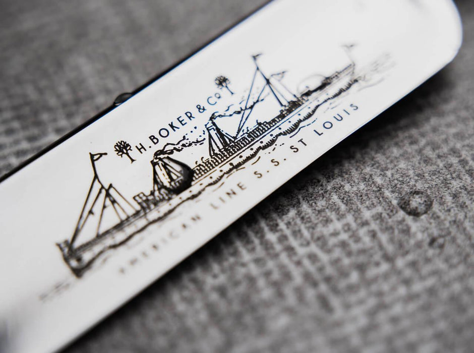 Boker - S. S. Saint Louis, Straight Razor 6/8" - New England Shaving Company