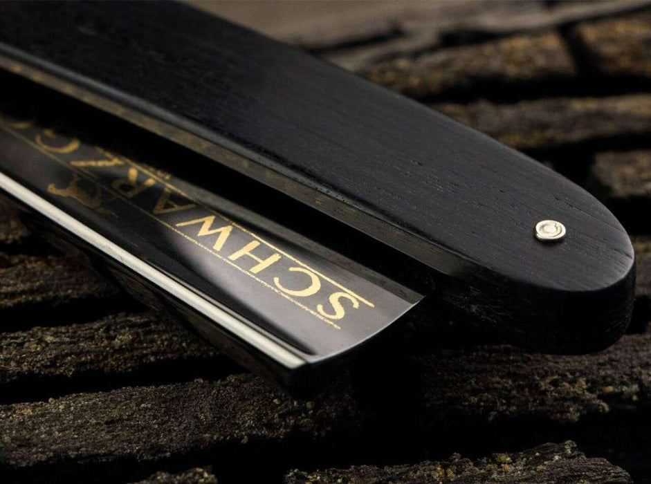 Boker - Schwarzgold Straight Razor, 6/8" - New England Shaving Company