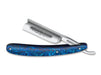 Boker - Blue Shell Barber's Notch Straight Razor, 7/8" - New England Shaving Company