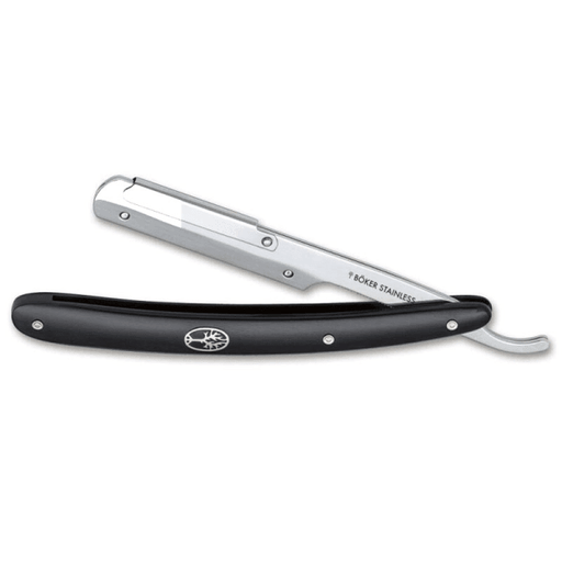 Boker - Pro Long Barbarette, Black - New England Shaving Company