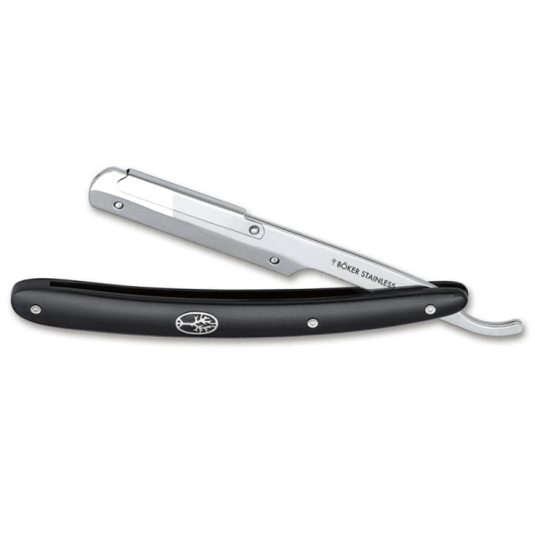 Boker - Pro Long Barbarette, Black - New England Shaving Company
