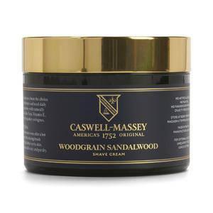 Caswell Massey - Woodgrain Sandalwood Shave Cream in Jar - New England Shaving Company