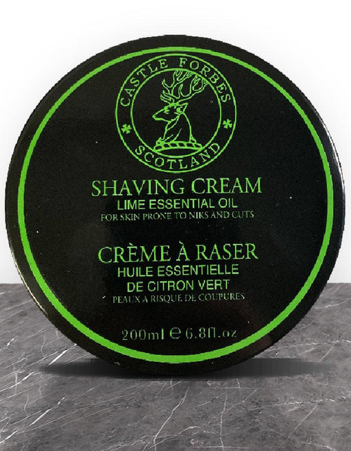 Castle Forbes - Lime Essential Oil Shaving Cream - New England Shaving Company