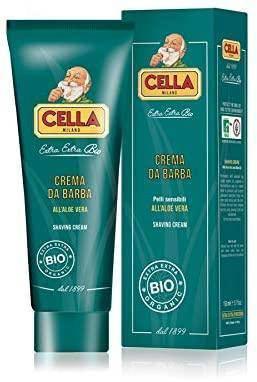 Cella - Organic Shaving Cream in Tube - New England Shaving Company