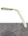 Dovo - "Bismark" Straight Razor, Imitation Pearl Handle, Round Point, 6/8" - New England Shaving Company