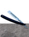Dovo - Carbon Steel Straight Razor, Black Handle, 6/8" - New England Shaving Company