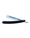Dovo - Carbon Steel Straight Razor, Black Handle, 6/8" - New England Shaving Company