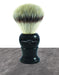 Edwin Jagger - 3EJ286SYNST English Shaving Brush, Imitation Ebony with Synthetic Silver Tip Fiber, Large - New England Shaving Company